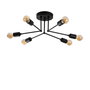 Opviq Sparrow - 1231 Lámpara de araña de metal negro